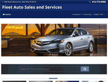 Tablet Screenshot of fasscars.com